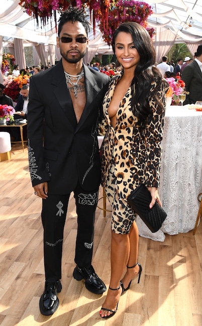 Miguel, Nazanin Mandi, 2020 Roc Nation brunch